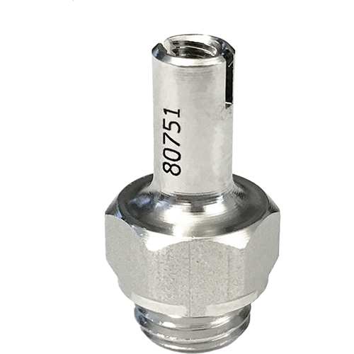 Adapter für Spitzen M3,6xPH1,5 P0,5, Innengewinde