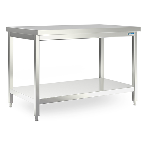 Arbeits- & Packtisch Sterilisation 1200 x 750 x 850 mm, mit Zwischenboden