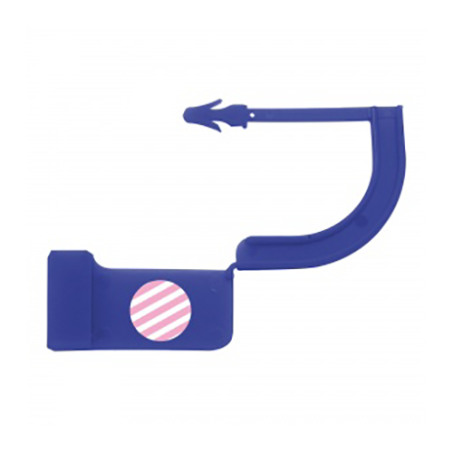 Verschlusssiegel mit Indikator blau, 1000 Stk.