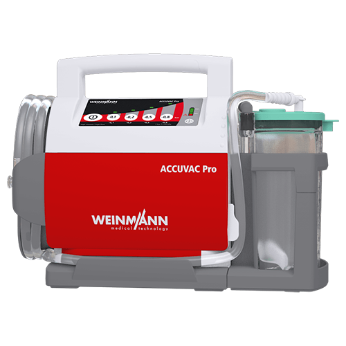 Accuvac Pro Absauggerät Einwegbehältersystem, ohne Zubehörtasche