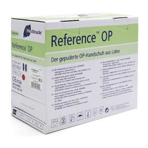 Reference OP-Handschuhe latex Gr. 6.5, 50 Paar