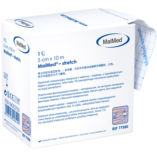 MaiMed stretch Fixierpflaster weiss, 5 cm x 10 m, 1 Stk.