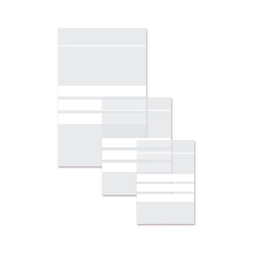 Minigrip Beutel mit Beschriftungsfeld, 100 x 150 mm