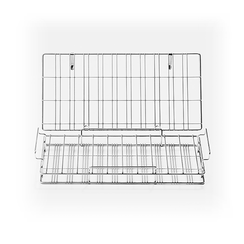 melipul Becher Spülkorb gross, Edelstahl, 1 Stk.