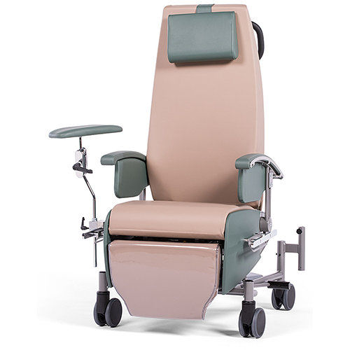 careline hv Pflegestuhl Comfort ohne Fussstütze