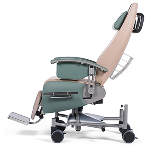 careline hv Pflegestuhl Comfort ohne Fussstütze