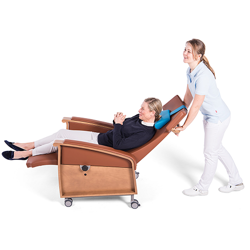 relax 2 Ruhesessel & Pflegestuhl manuell verstellbar