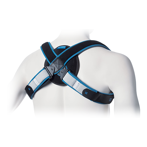 THUASNE Ligaflex Clavicula Kinder, blau, Schulterbreite 20 - 34 cm