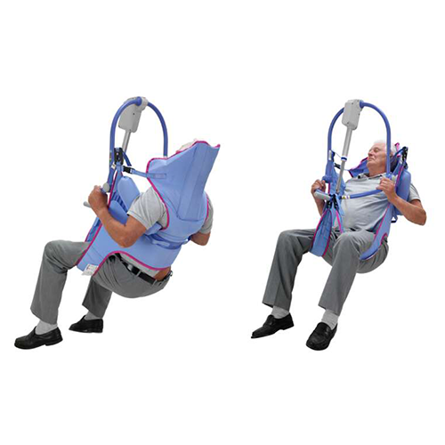 Toilettengurt mit Kopfstütze Gr. XS