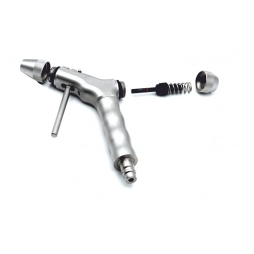 RFQ Edelstahl Druckluftpistole bis 5 bar Schlauchlänge 100 cm, 1 Set