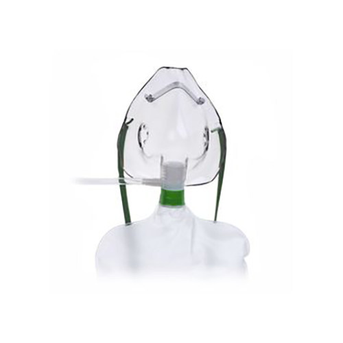 Sauerstoffmaske mit Sparbeutel Erwachsene, 1 Stk.