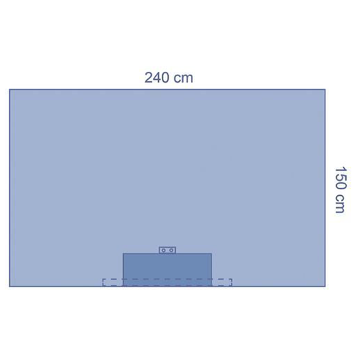 Essential Abdecktuch steril 300 x 183 cm, klebend, 22 Stk.
