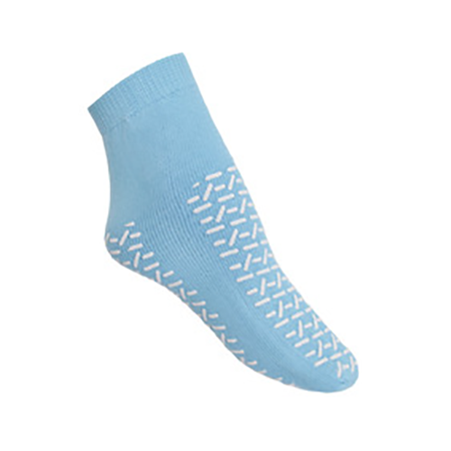 AntirutschsockenGr. L, Blau, 48 Paar
