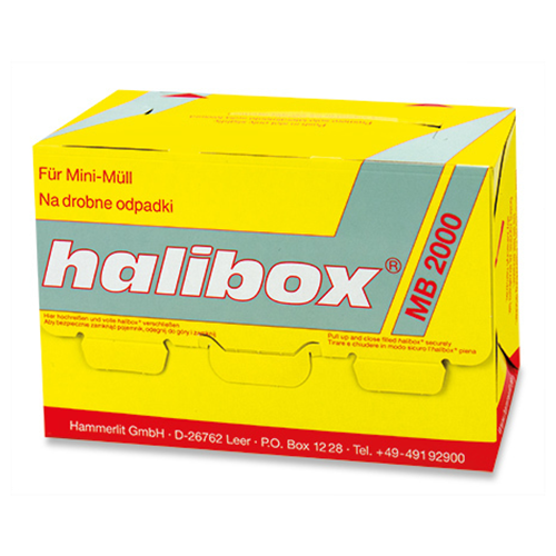 Halibox Einweg Abwurfbehälter 1 Stk.