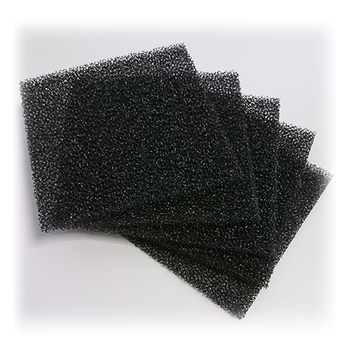 Grobstaubfilter für Kröber O2 5 Stk., schwarz