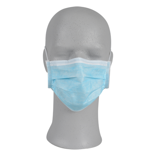 OP Maske Typ IIR blau, mit Ohrenschlaufen, 50 Stk.