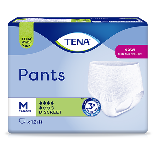 Tena Pants discreet medium Karton à 6 Beutel à 12 Stk.