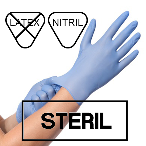 Untersuchungs - & OP Handschuhe Nitril (steril)