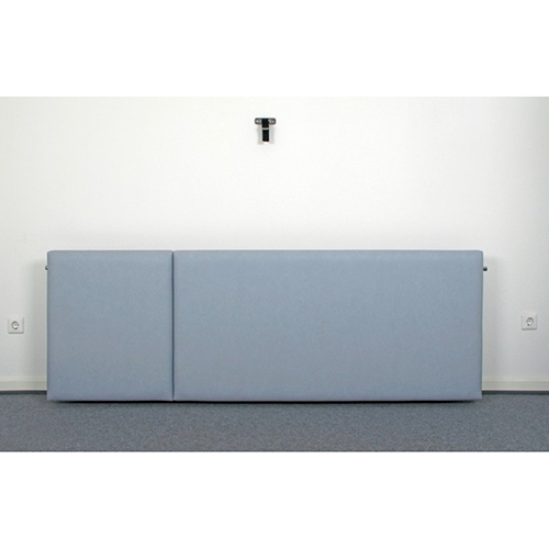 Wandklappliege 2-teilig Breite: 650 mm, Gestell weiss