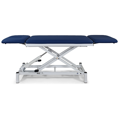 Unsersuchungsliege 3-teilig weiss pulverbeschichtet RAL9010