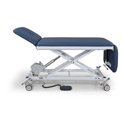 Unsersuchungsliege 3-teilig weiss pulverbeschichtet RAL9010